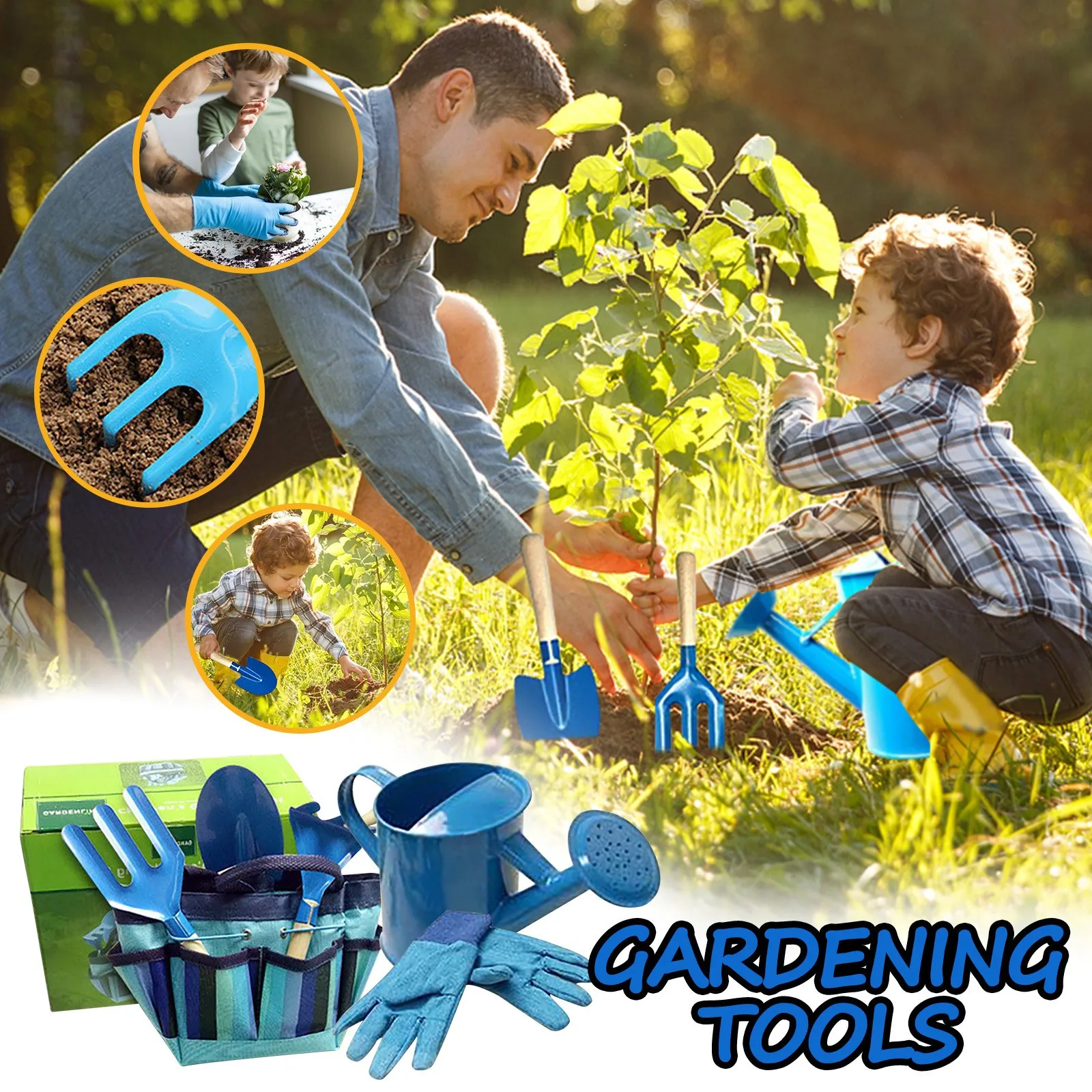 

Winter Midwest Toy Tool Gardening Shovel Tool Children Garden Planting Beach Multifunctional Patio Lawn & Pellets for Seedlings