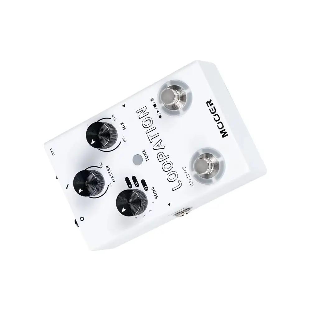 Фото Педаль лупера Mooer MVP3 Loopation: неограниченное накладывание звуков, запись, фантомное питание 48В, входы XLR и 1/4 дюйма, для живых выступлений №2
