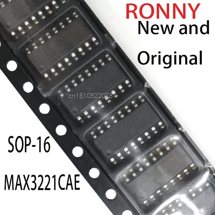 

Новые и оригинальные MAX3221CAE + T MAX3221CAE + MAX3221 sop-16 MAX3221CAE, 10 шт.