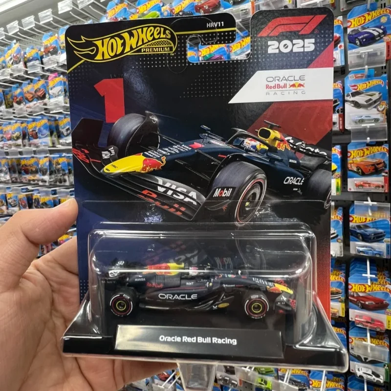 Коллекционная миниатюра Hot Wheels Original Mattel Premium, масштаб 1:64, модель болида Формулы-1 HRV11 2025 Oracle Red Bull Racing F1 (art.: 3920da70ca54d) - 3920da70ca54d