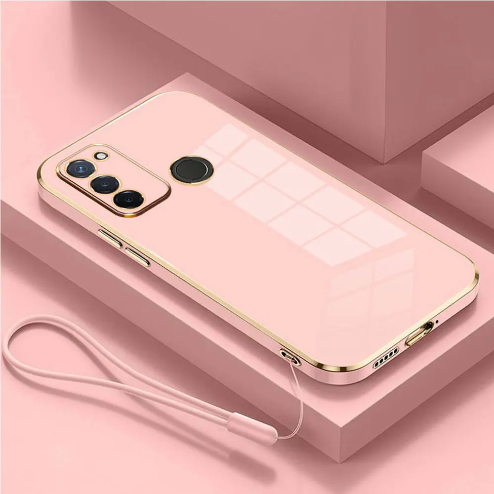 Противоударный силиконовый чехол-накладка для Samsung Galaxy M21