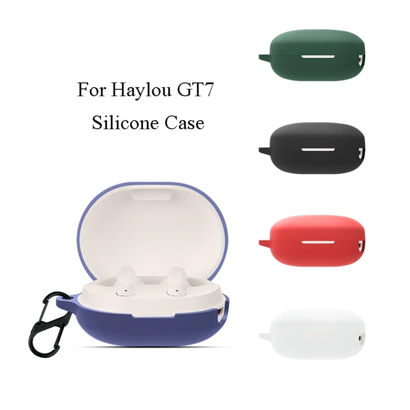 

Wireless Headset Protective Case Compatible with HaylouGT7 Cover Dust Shockproof Shell Washable Housing Anti-dust Sleeve