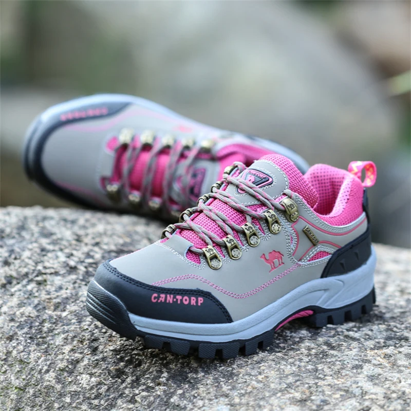 Brand Hiking Shoes Men Breathable Travel Camping Shoes Men Outdoor Low top Trekking Sneakers Women Mountain Sports Shoe Big Size