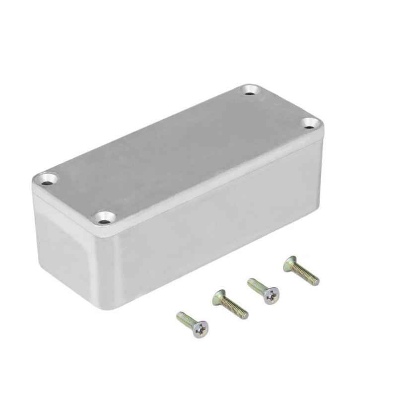 

HOT Diecast Aluminium Electronics Project Box Case Enclosure Instrument 1590A Style Guitar Effects Aluminium Stomp Box For Guita
