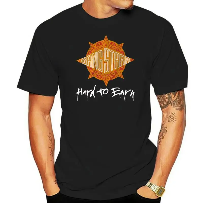 Gang Starr Hard To Earn Promo T-Shirt - Classic Hip-Hop