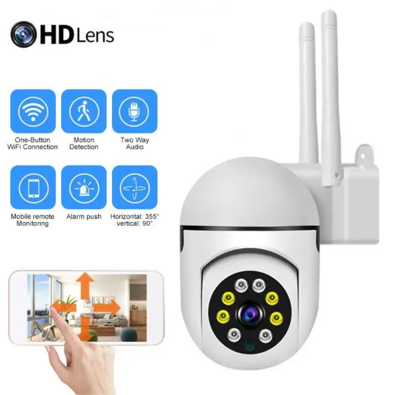 

4K 3MP Security Camera WIFI Outdoor PTZ Speed Dome Wireless IP Camera CCTV Pan Tilt 4XZoom IR Network Surveillance P2P Camera