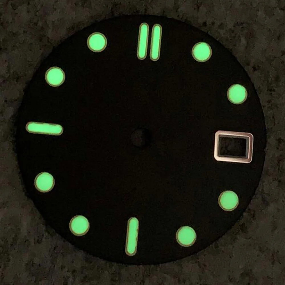

Creative luminous watch dial 28.5mm Frosted Watch Dial for NH35/36/4R/7S Movement
