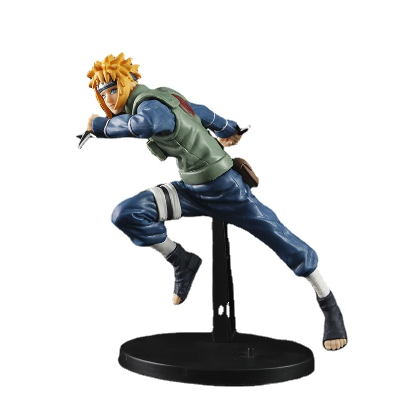 

22cm Naruto hand-made model anime cartoon battle Namikaze Minato doll toy decoration doll gift collection secondary dimension