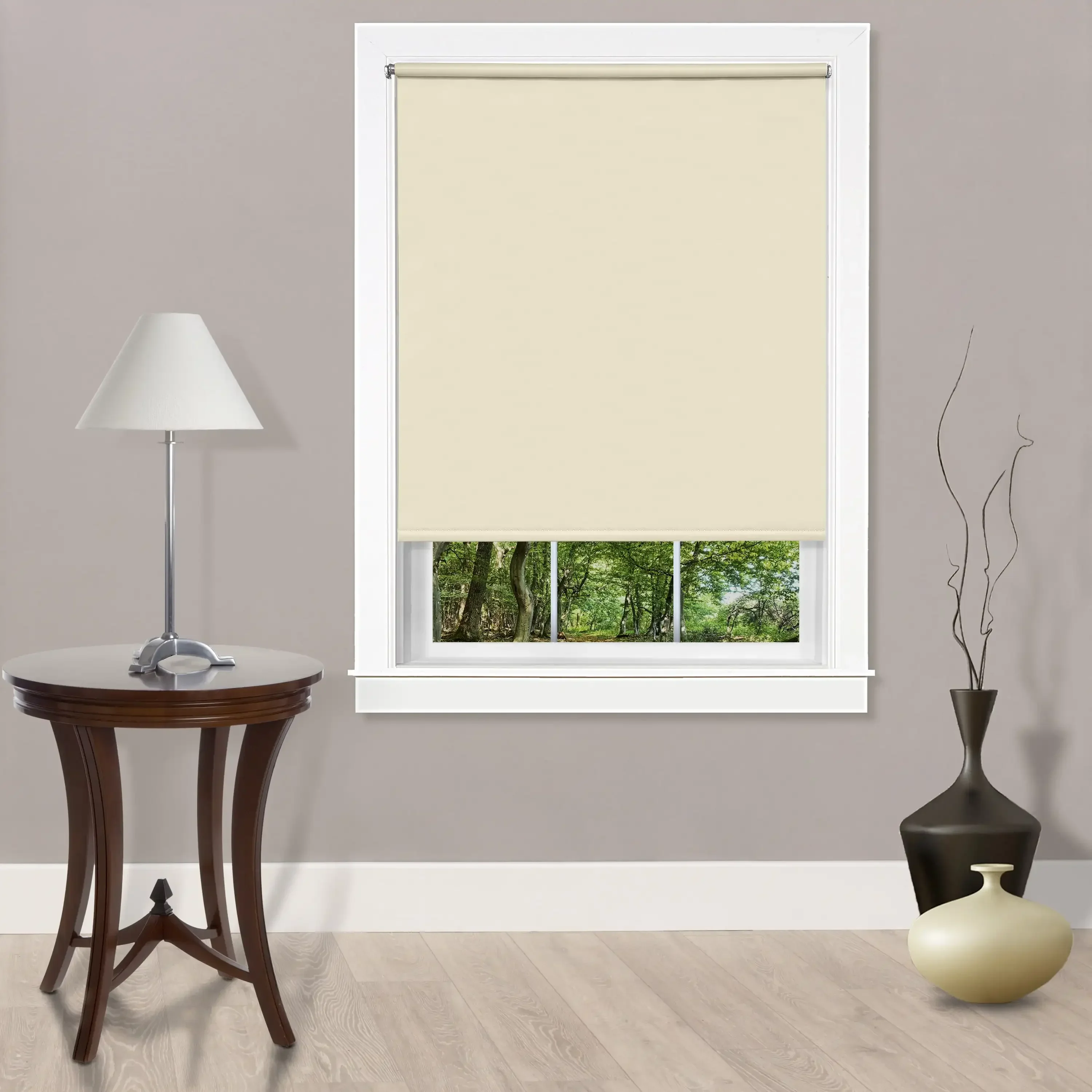 

G Tear Down комнатная Беспроводная виниловая фотофильтровальная шторка для окон, 72x55 дюймов, цвет слоновой кости бежевый