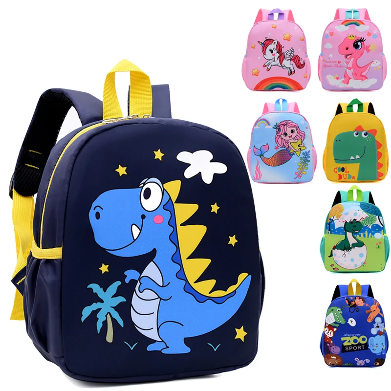 

2022 Kawaii Cartoon Kids SchoolBags Trendy Waterproof Backpack Waterproof Kindergarten Primary School Bookbag Student Backpack