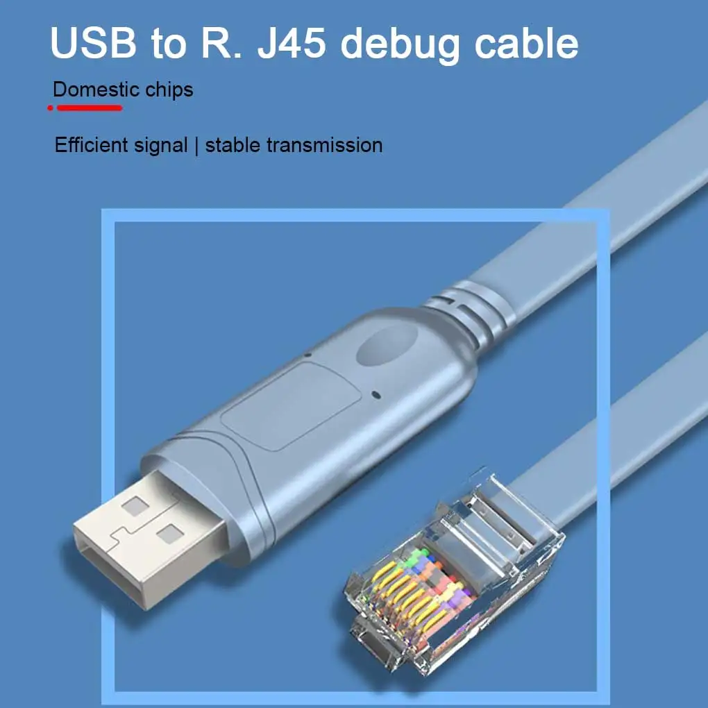 

1.8M PVC USB Router Adapter Cable Portable Removable Replacing Fast Transmitting Console Network Connector Cord Accessories