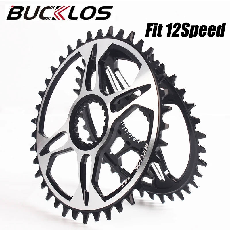 

BUCKLOS 12 Speed Chainring M6100 M7100 M8100 M9100 For Shimano Direct Mount Crankset 32T/34T/36T/38T T6 AL Bike Chain Ring parts