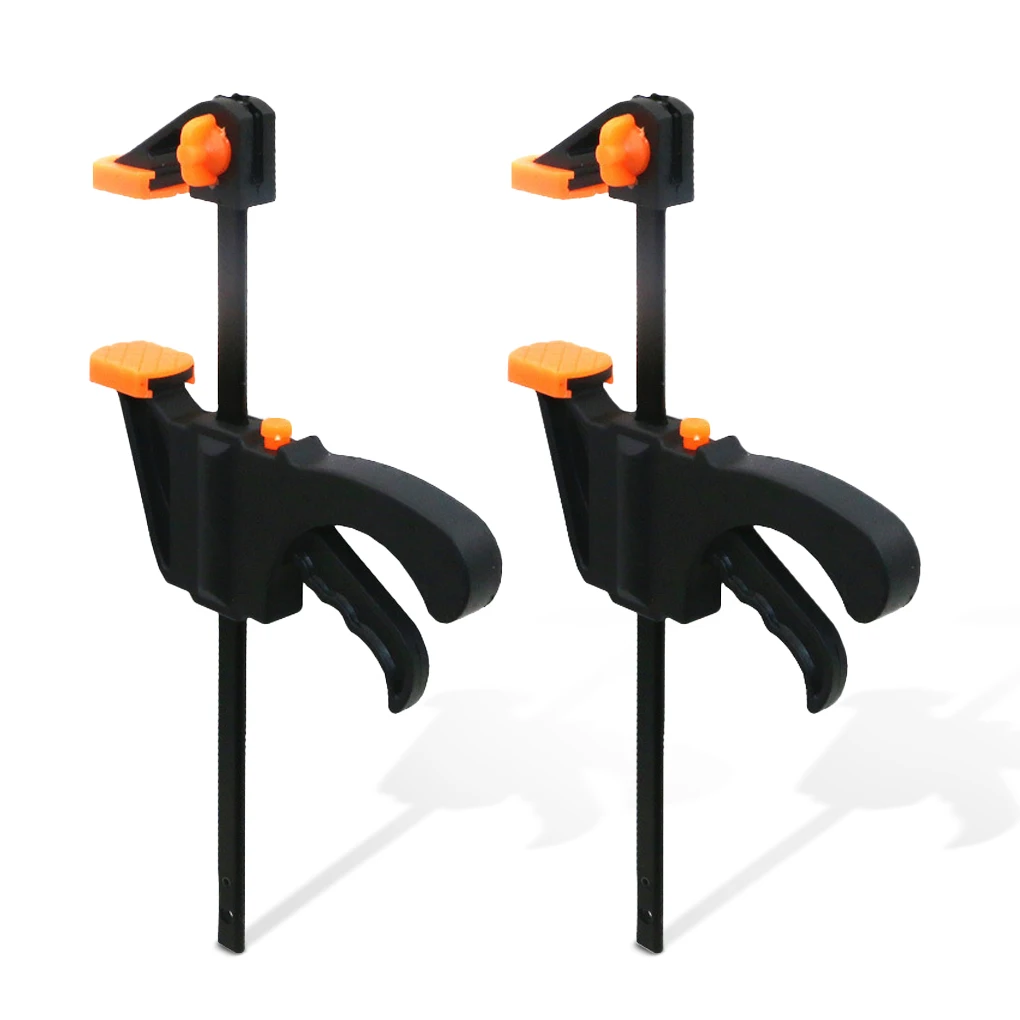 

2pcs 6Inch Woodworking Bar F Clamp Release Work Bar Clamps Kit DIY Handmade Handicraft Carpentry Board Grip Hand Gadgets Tool