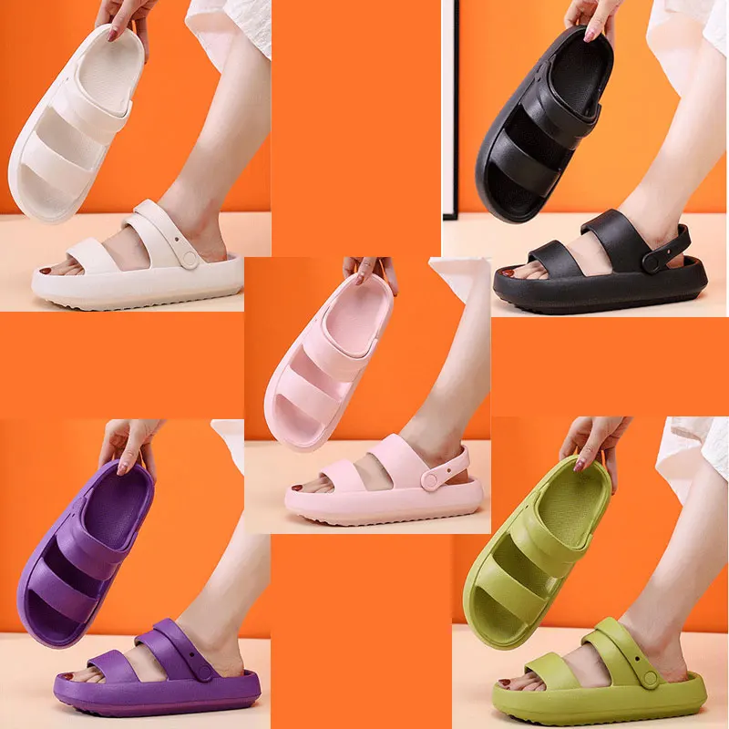 Personalized Sandals Women's 4.0 Thick Bottom Two Wear Summer Ins Fashion Net Red Cute Ugly Cute Student Sandals Slippers