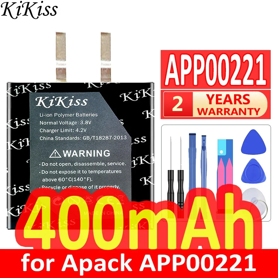 

400mAh KiKiss Powerful Battery APP00221 (402427) for Apack APP00221