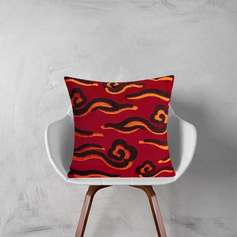 

Китайский тренд, наволочки, модель 2022, тигр, для гостиной, новогодняя, облачная, желтая, на удачу, подарок, комната I1y2