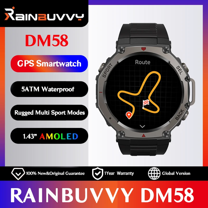 Rainbuvvy DM58 умные часы