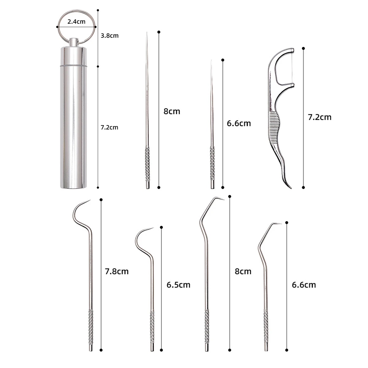 7 шт./набор зубочистки для чистки полости рта