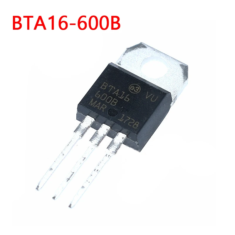 10 шт. Φ TO-220 Φ TO220 16-600B BTA16 600V 16A TRIACS новые и оригинальные