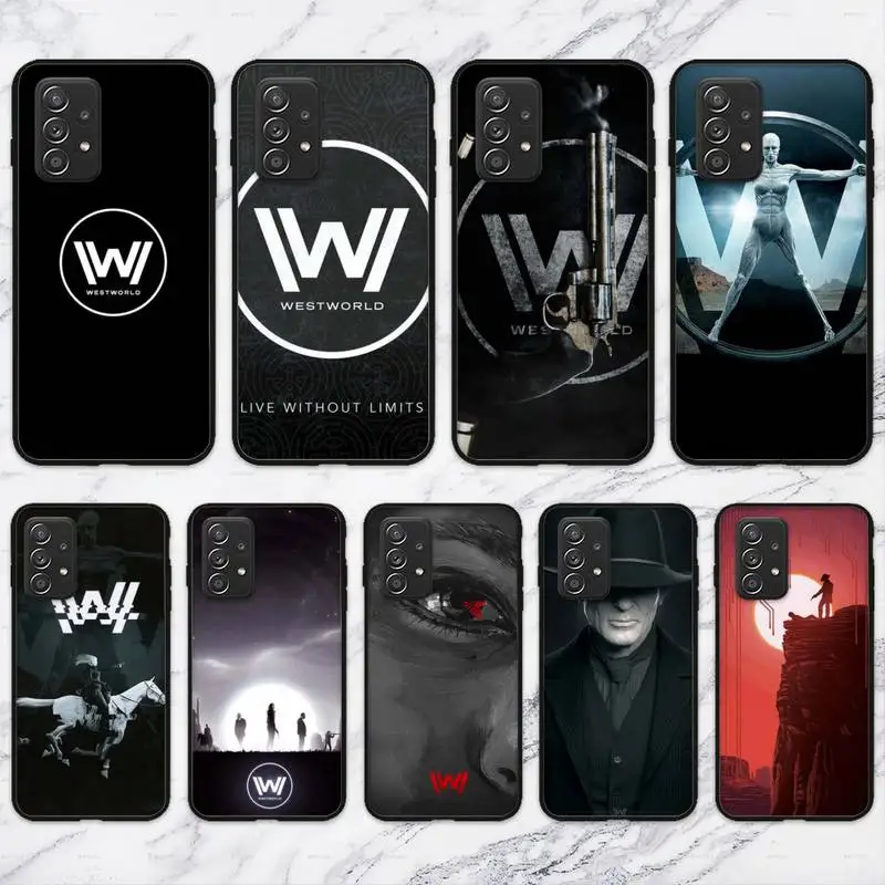 Чехол для телефона с изображением фильма W-westworld для Samsung Galaxy S10 S20 S21 Note10 20Plus Ultra Shell