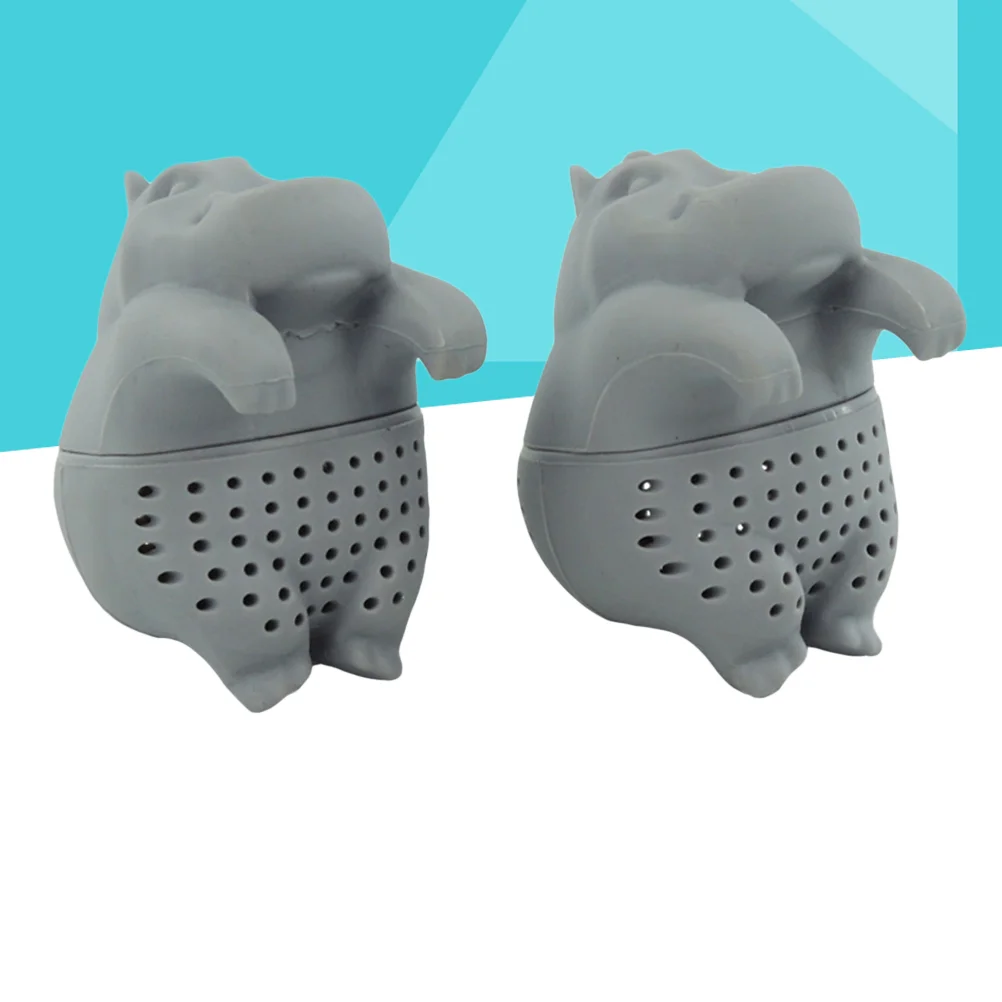 

Tea Loose Infuser Steeperdiffuser Strainer Leaf Silicone Bagshippo Strainers Set Animal Infusersfilter Filters Cute