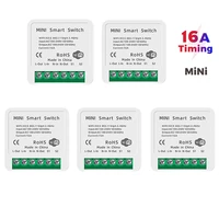 tuya wifi switch supports 1610a 2 way mini diy control smart home automation module works with alexa google home smart life app