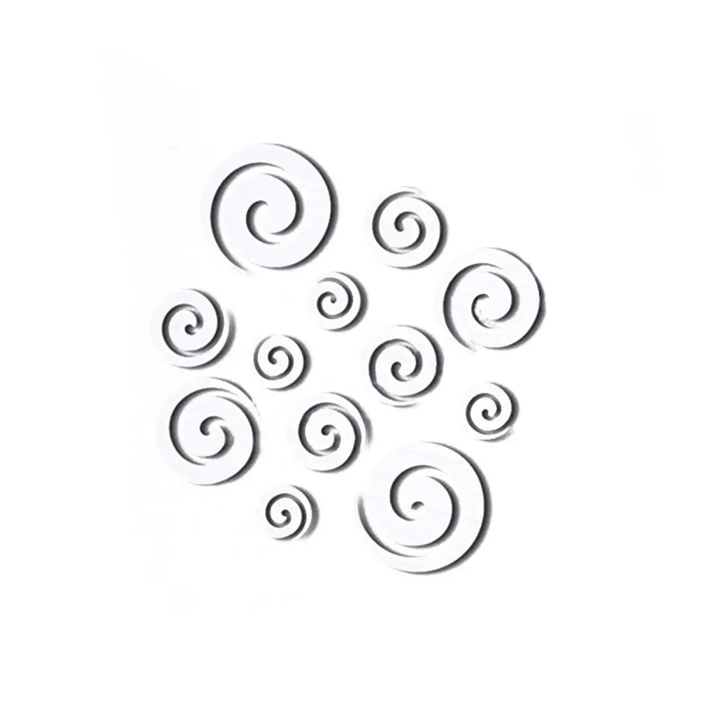 

12pcs Fashion Circles Wall Stickers Mirror Style Removable Decal Vinyl Art Mural Wall Sticker