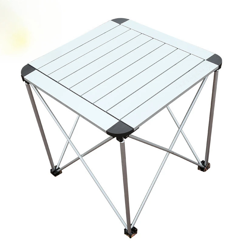 

Aluminum Alloy Folding Table Outdoor Dining Table Exhibition Industry BBQ Table Outdoor Desk-Chair Self-Driving Tour Barbecue Ta