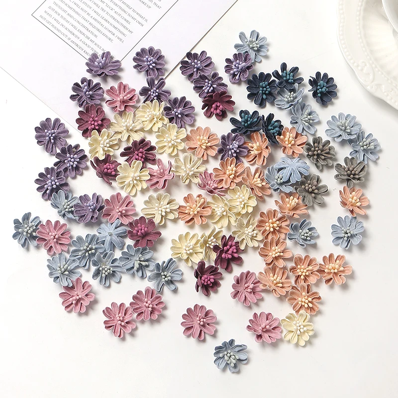 10/20/50 Шт. Искусственные Миниатюрные Ромашки Шелковые Цветы Украшение Дома