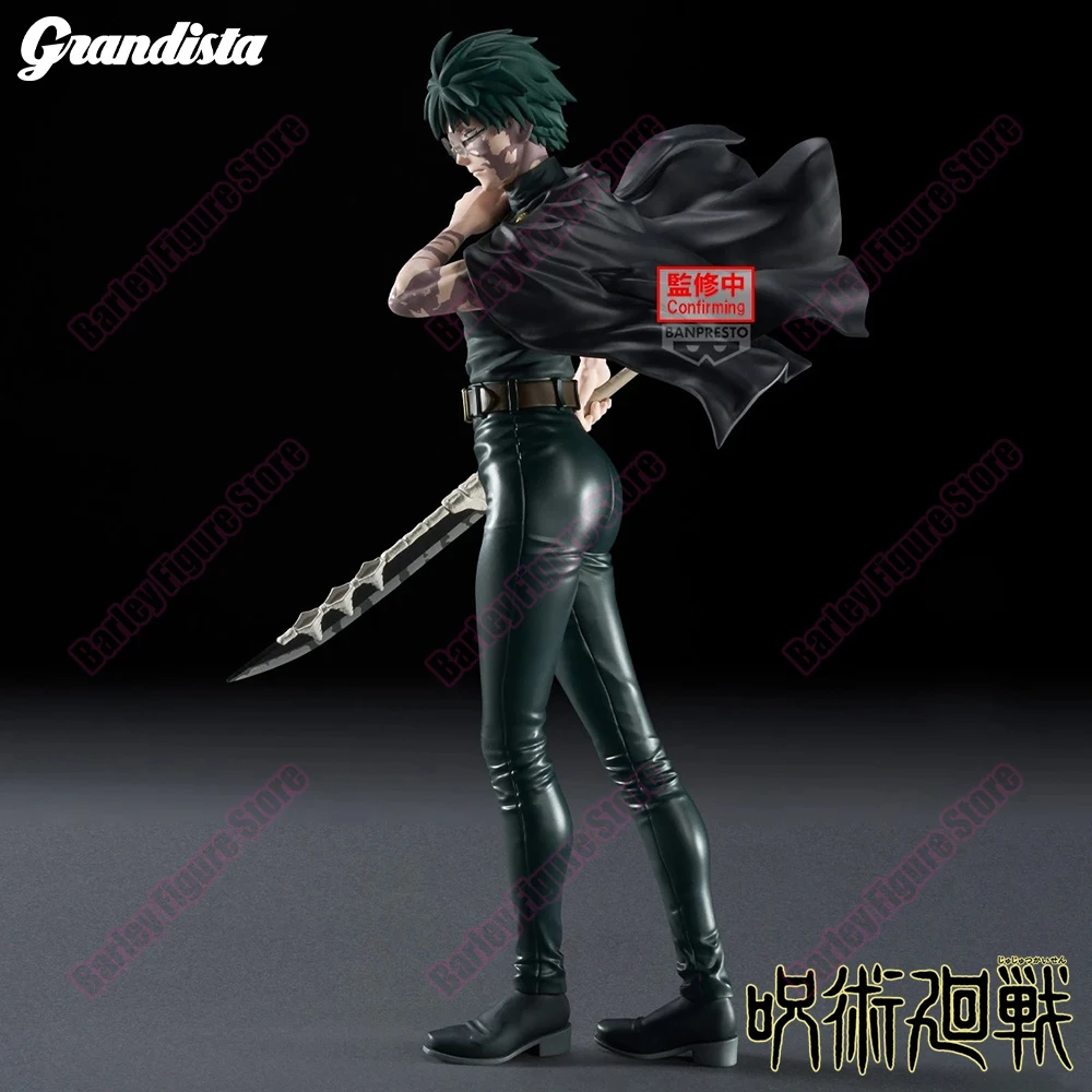 Фото Оригинальная упаковка в наличии: Banpresto Grandista Jujutsu Kaisen Zenin Maki, ПВХ, 26 см, коллекционная аниме-фигурка, модель, подарок, игрушка №5