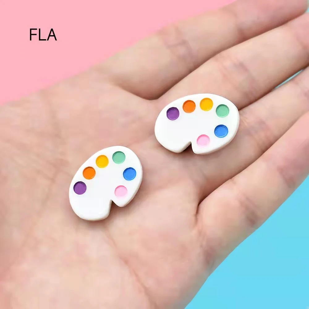 

6pcs/Bag Micro Ornament Simulation Mini Paint Pan Play House Doll House Cream Box Decorative Micro Landscape Model