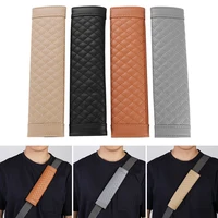 2 pcs comfortable safe padding soft harness cushion safety seat belt cover car shoulder sheath protection cover