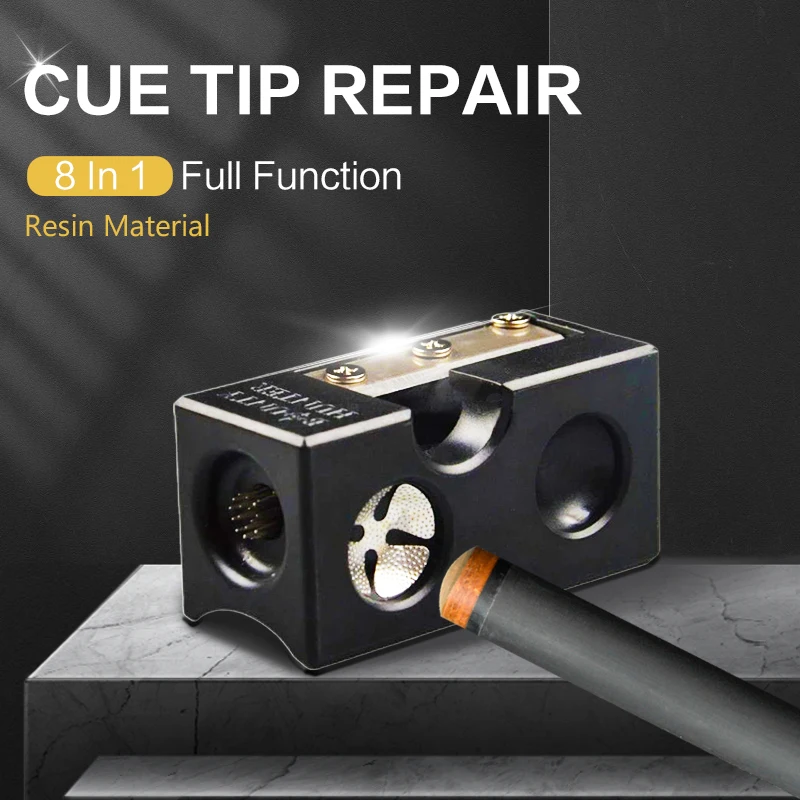 Многофункциональный инструмент для бильярдного кия 8 в 1 корректор формирователь