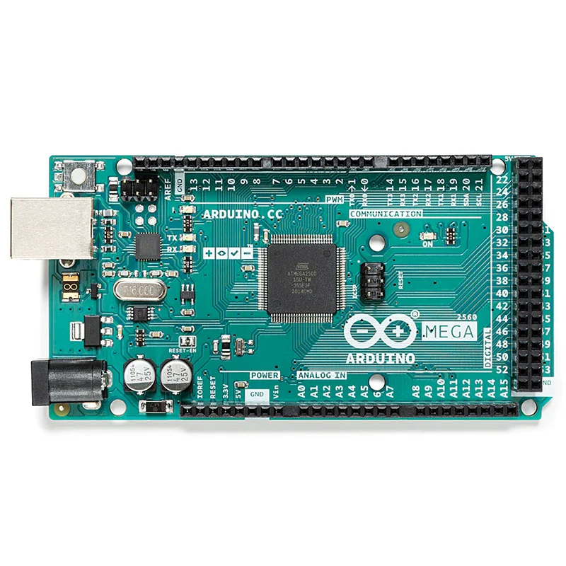 Фото Arduino Mega 2560 Rev3 A000067 ATMEGA2560 AVR однокристальная плата разработки микрокомпьютера Оригинал, импортированный из Италии №4