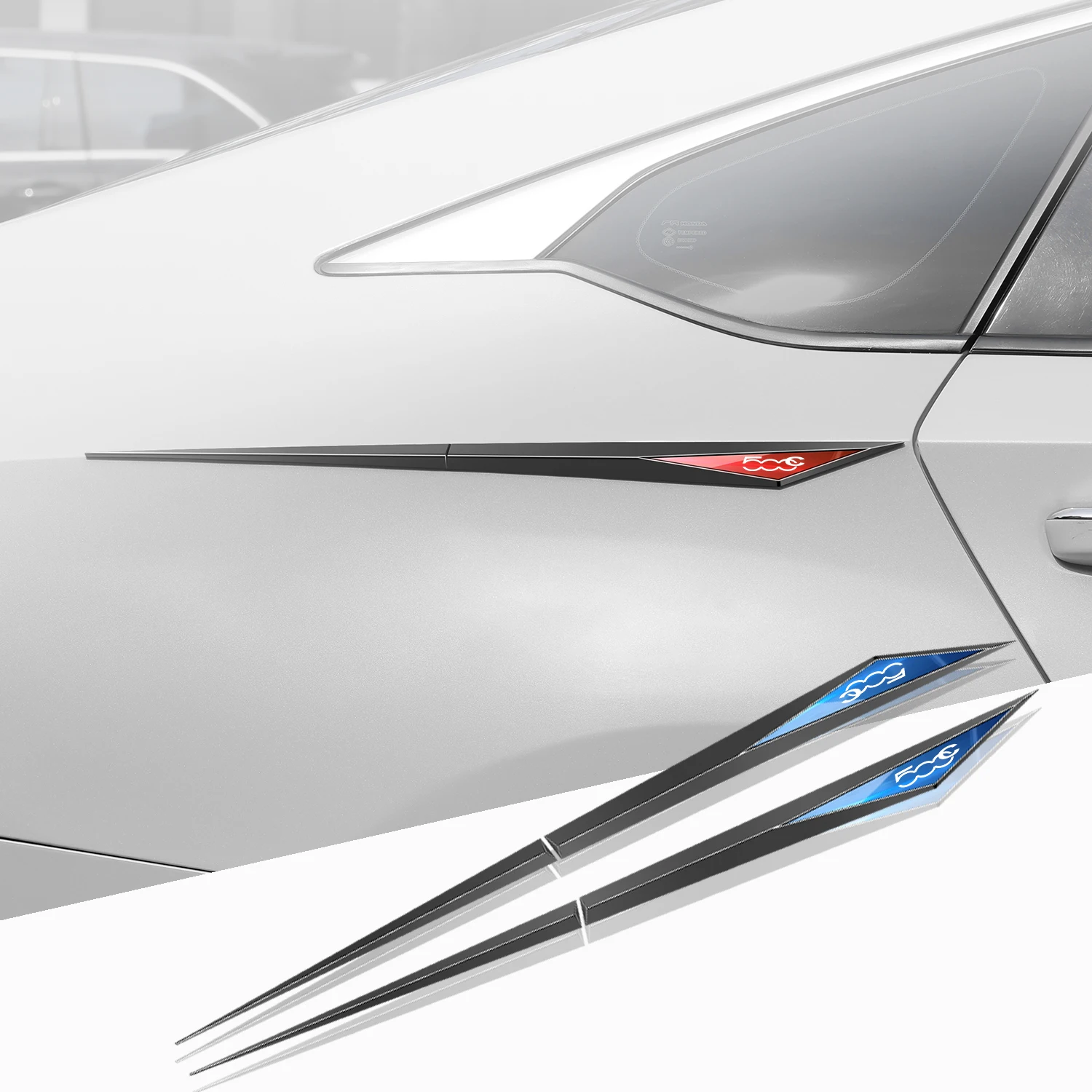 Наклейка из ТПУ для тюнинга кузова автомобиля Fiat 500 500C 500E 500L 500X Argo Bravo Panda Punto Seicento