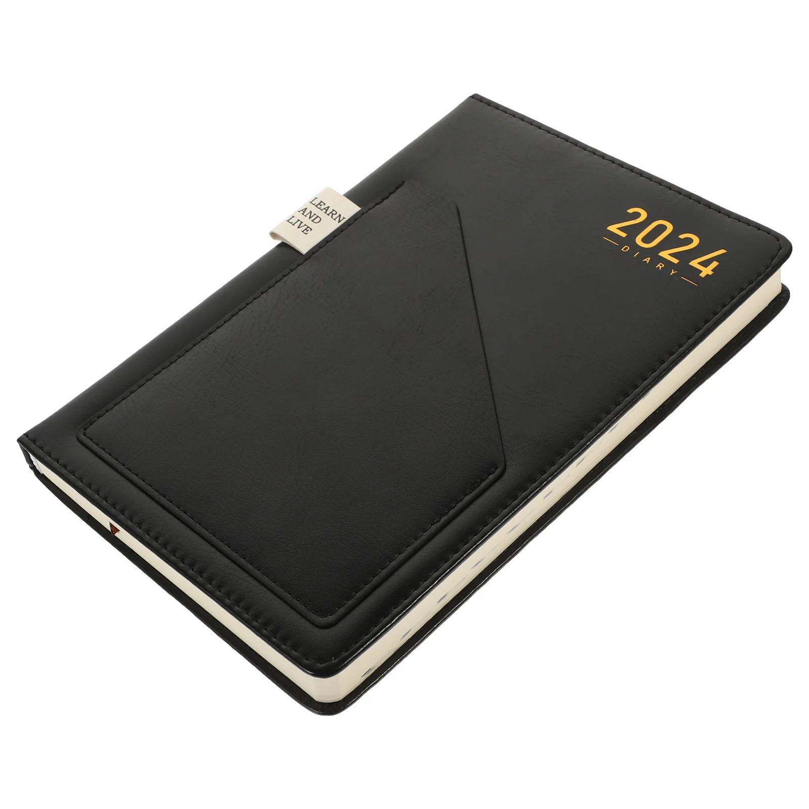 

Scrapbook Desk Diary 2024 Planner Notepad Business Writing Notebook Agenda Daily Day Page Travel