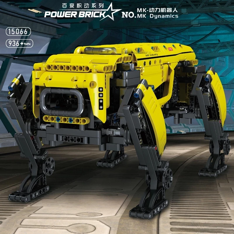 

IN STOCK 15066 15067 High-Tech Toys APP&RC Motorized Boston Dynamics Big Dog Model AlphaDog Building Blocks Bricks Kids Gifts