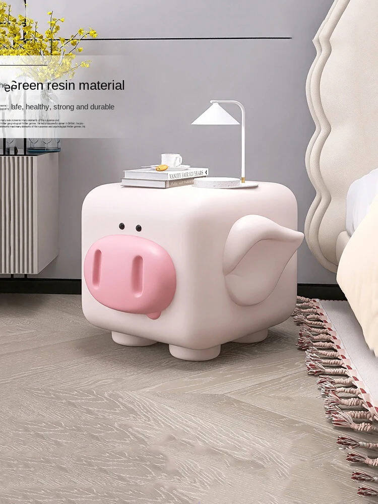 

Современный минималистичный стиль, Декор, журнальный столик, украшение для гостиной, дивана, боковое украшение, фигурки животных, боковой столик из свиньи, мебель для помещений