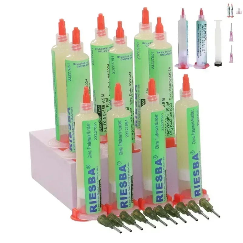 Многофункциональный флюс BGA PCB No-Clean Advanced Oil flux 10cc