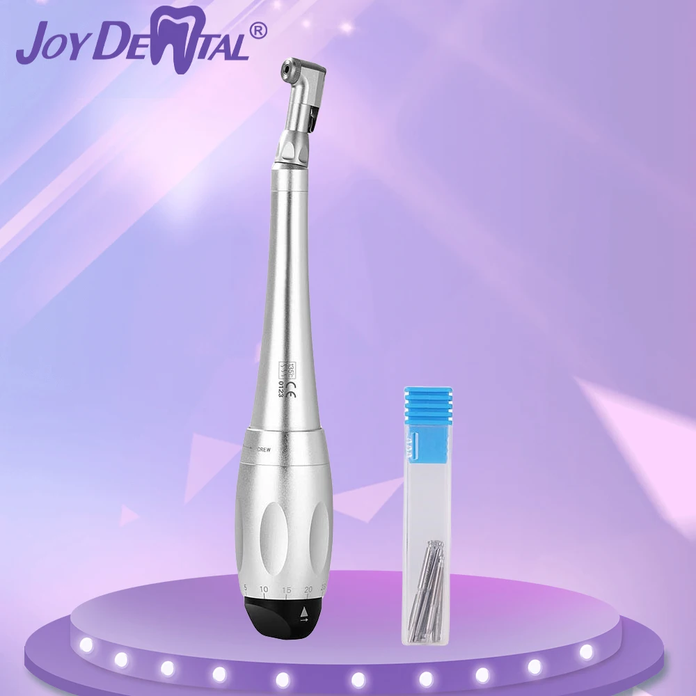 

JOY DENTAL Universal Implant Handpiece With 12 Pcs Drivers Wrench Latch Type Micro Head 135°C Autoclavable