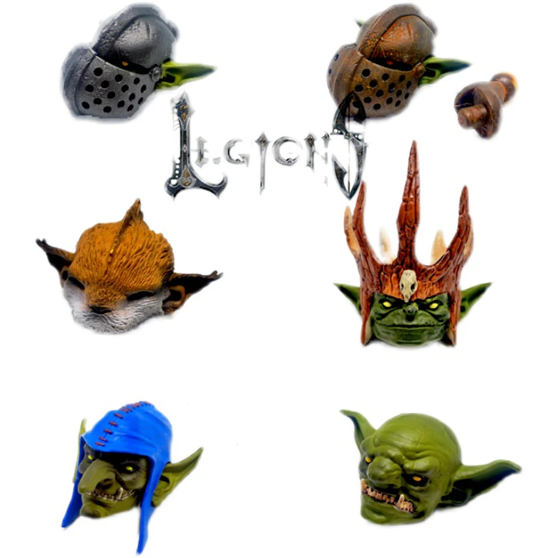 

Four Horsemen Mythical Legion 1/12 All-star Rot Tide Goblin Orc Movable Head Carving Accessorie Model Toy fit 18CM Figure