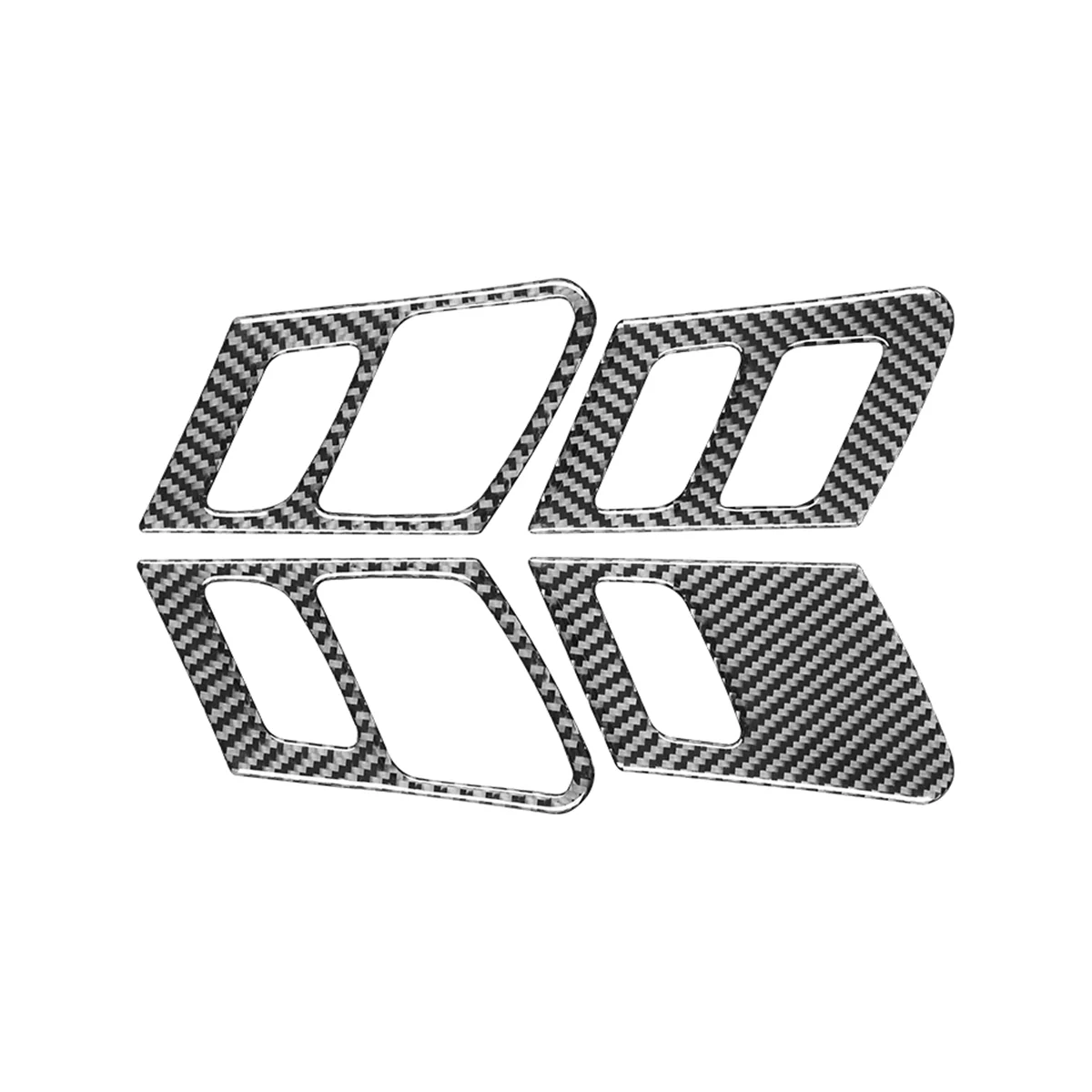 

Door Lock Button Cover Trim Frame Sticker Decoration Carbon Fiber for Q5 2018-2023 Interior Accessories