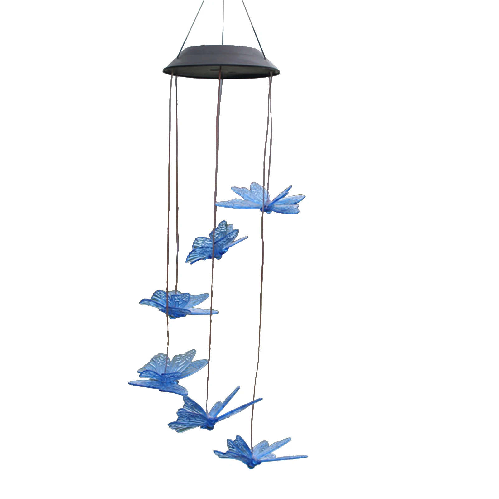 

Shape Bedroom Led Solar Wind Chime Light Hanging Party Night Lamp Garden For Home Outdoor Decor Festival Waterproof