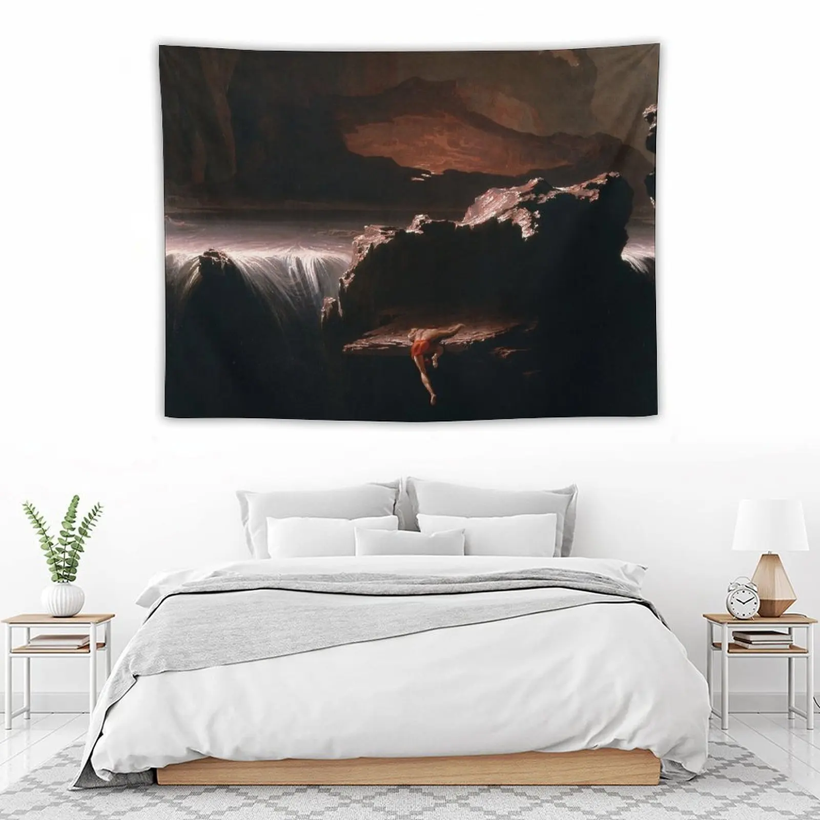 Сатак в поисках воды Oblivion гобелен Джона Мартина уличный декор эстетическое