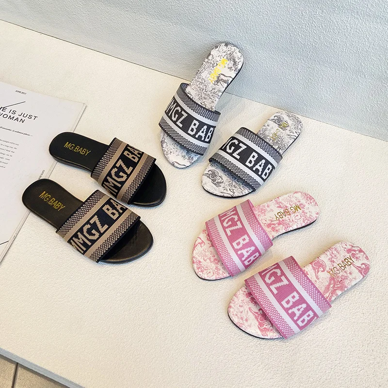 Легкие Однотонные Туфли Без Шнуровки Унисекс Летние Тапочки На Плоском Каблуке С