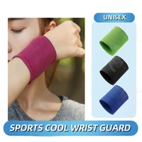 1pc ice cooling wrist brace support breathable tennis wristband wrap sport sweatband for gym yoga volleyball hand sweat band