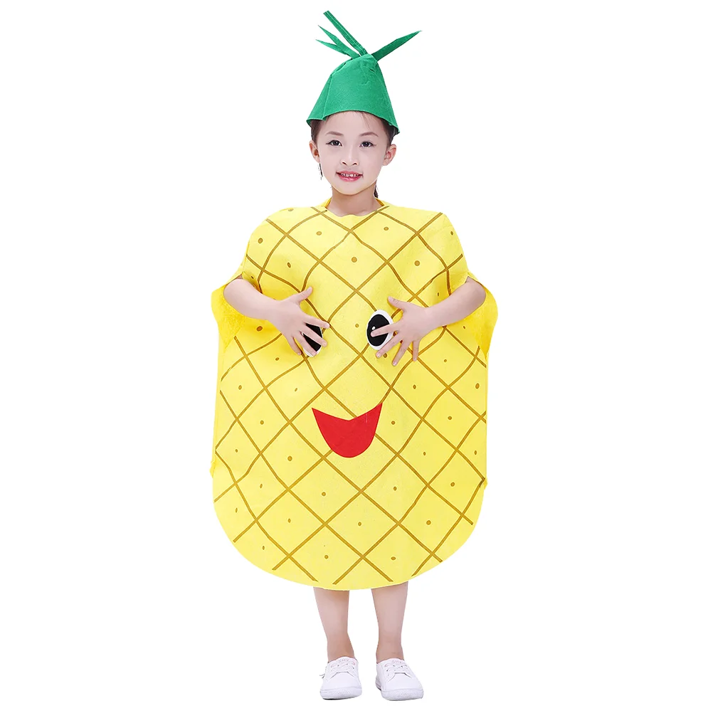 

Toddler Outfit Kids Fashion Show Prop Fruit Cosplay Clothing M Costume Children Performance