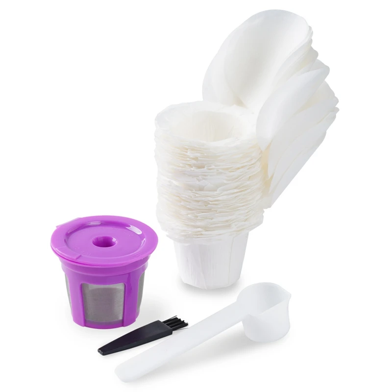 

Coffee Filter Paper Cup Food Grade Filter Paper Holder Coffee Machine Paper Filter Capsule K Cup With Cover