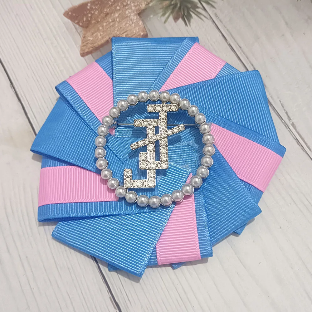 

Women's Jewelry Flower Ribbon Petals Sparkling Rhinestone Jack&Jill brooch