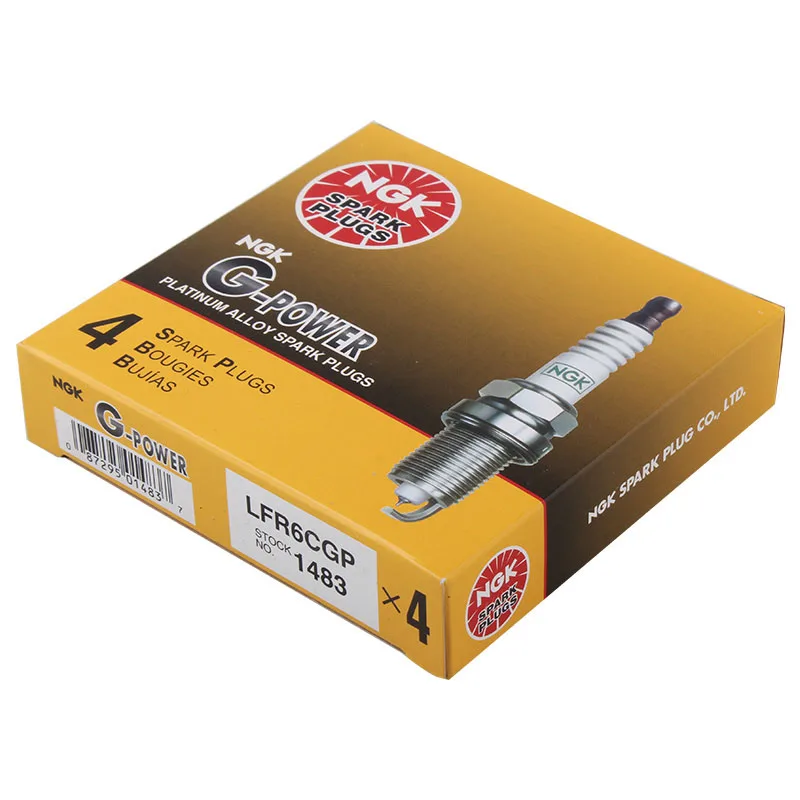 4 шт. LFR6CGP 1483 оригинальная платиновая свеча зажигания NGK для VOLVO S80 S60 V50 S40 C30 XC60 XC70 XC90